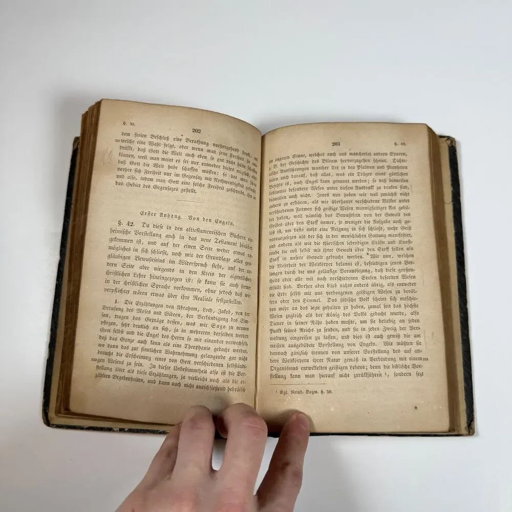 Christian Faith by F Schleiermacher 1842 Antique Book Ger Lng